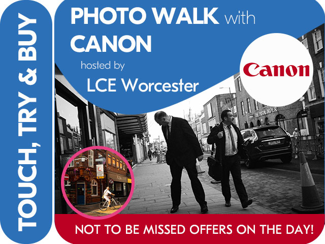 CANON PHOTO WALK with LCE WORCESTER
