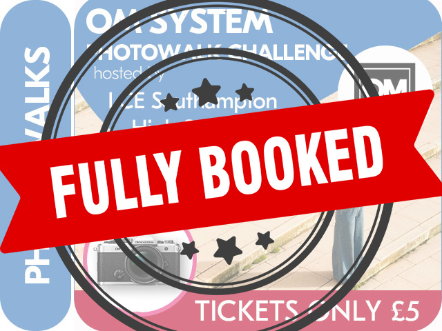 ******FULLY BOOKED****** OM SYSTEM. STREET PHOTOGRAPHY PHOTOWALK CHALLENGE with LCE SOUTHAMPTON HIGH STREET