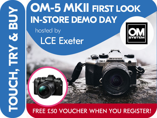 OM-5 Mark II FIRST LOOK IN-STORE DEMO with LCE EXETER