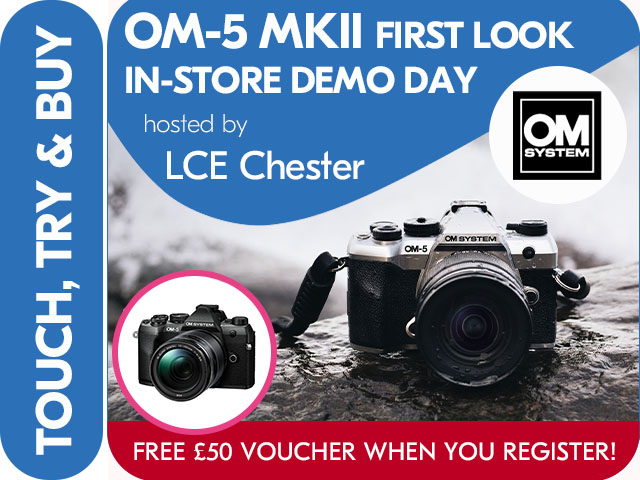 OM-5 Mark II FIRST LOOK IN-STORE DEMO DAY with LCE CHESTER