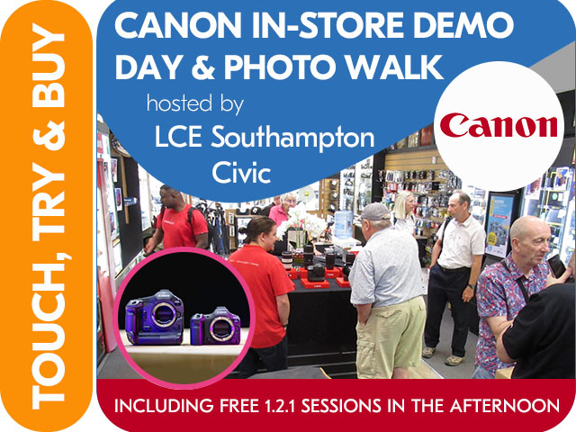 CANON EOS R IN-STORE DEMO DAY