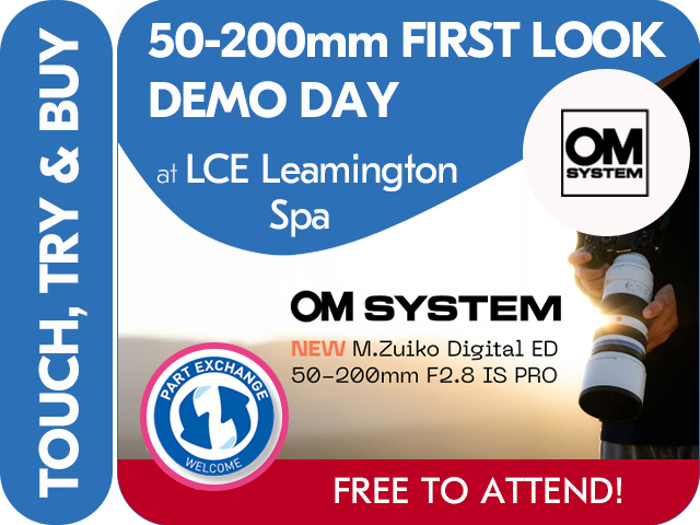 OM SYSTEM NEW 50-200mm FIRST LOOK DEMO DAY with LCE LEAMINGTON SPA
