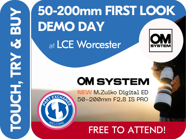 OM SYSTEM NEW 50-200mm FIRST LOOK DEMO DAY with LCE WORCESTER