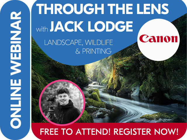 JACK LODGE: LANDSCAPE, WILDLIFE & PRINTING LIVE ONLINE INTERVIEW & WEBINAR