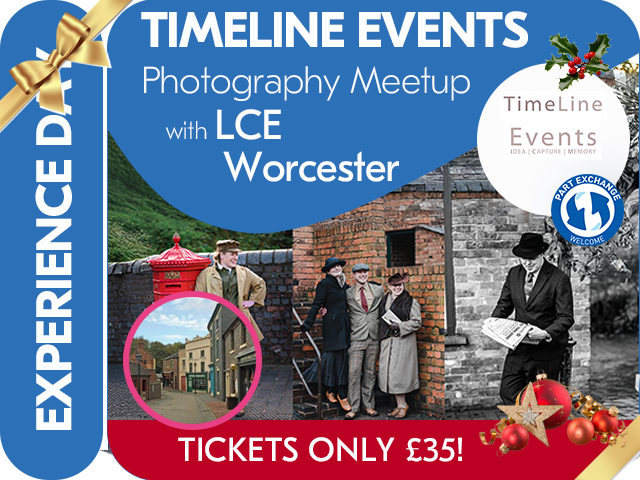 CHRISTMAS PHOTOGRAPHY RE-ENACTMENT with TIMELINE EVENTS & LCE 