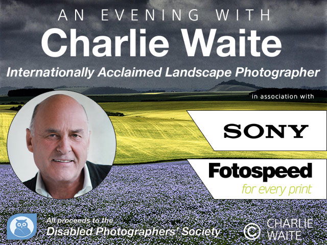 An evening with Charlie Waite **Sold Out**