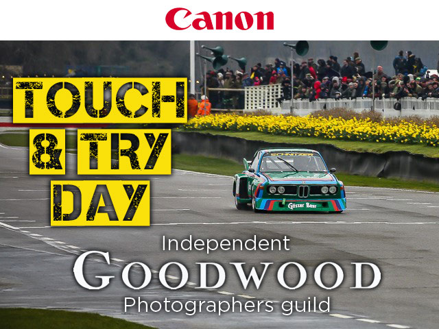 Canon EOS Touch & Try day at Goodwood Motor Circuit
