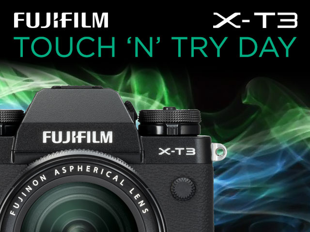 Fujifilm X-T3 Touch and Try