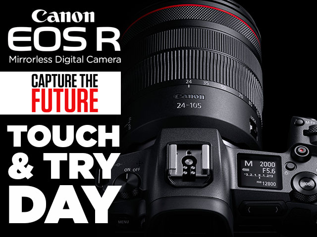Canon EOS R System Touch & Try Day!