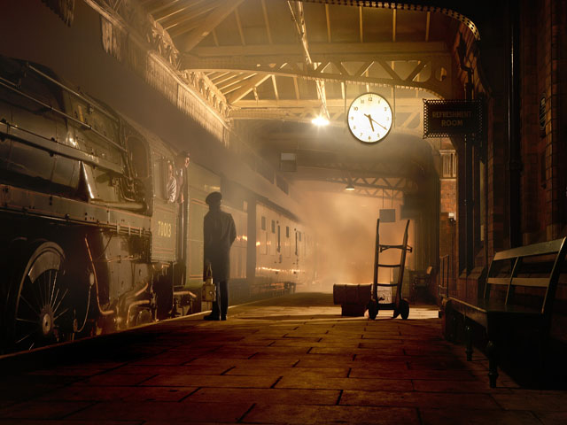 Photographing Steam At Night