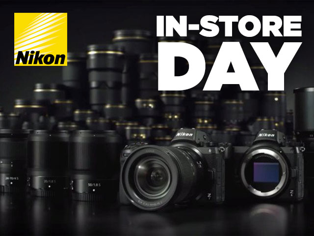 Nikon In-Store Day, featuring the full-frame Z System