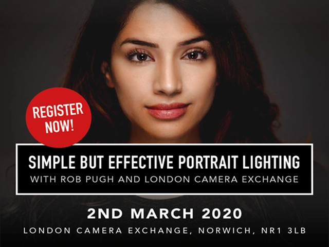 Portrait Lighting Workshop with Robert Pugh & Rotolight
