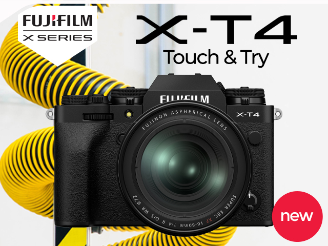 *Sorry this event is now POSTPONED, a revised date TBA  Fujifilm X-T4 Touch & Try