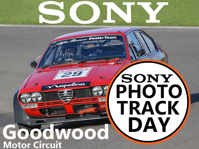 Photo Track Day at Goodwood Motor Circuit with Sony