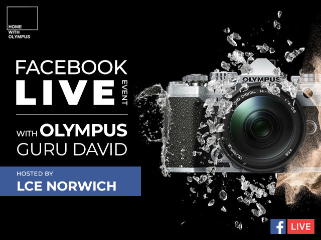 Olympus Facebook live with David Smith