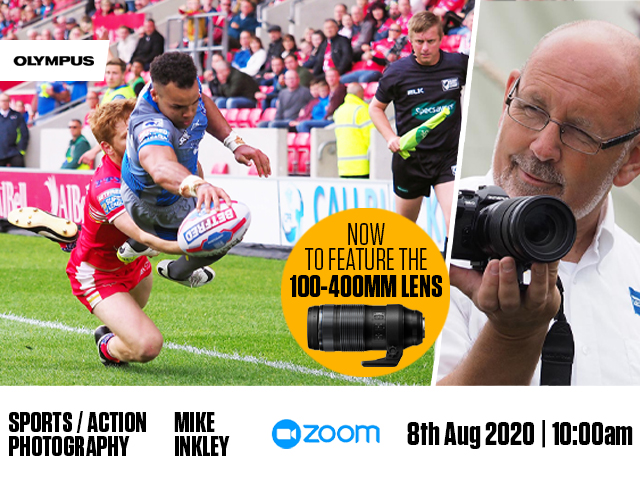Olympus Live | Sports / Action Photography with Mike Inkley