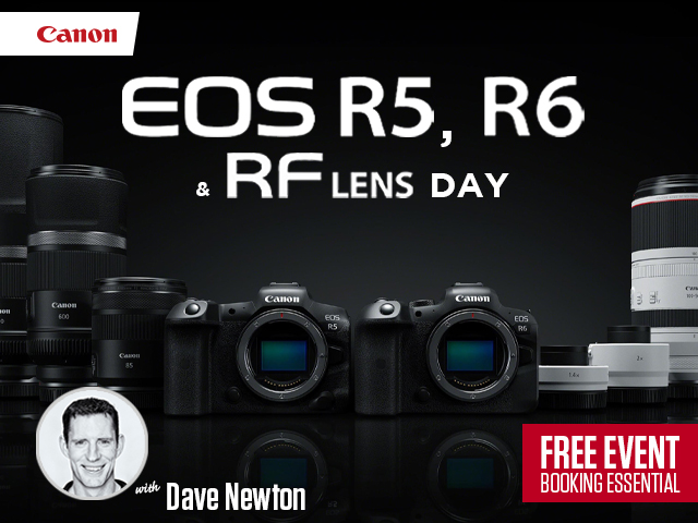 Canon EOS R5, EOS R6 and RF Lenses In-Store Demo Day (limited spaces left available!)