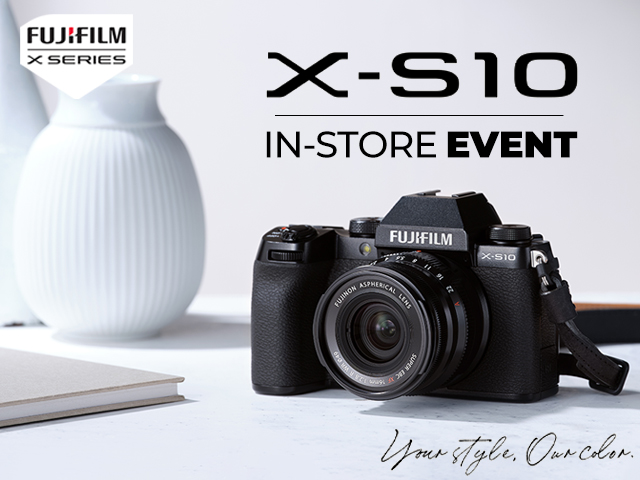Fujifilm X-S10 In-Store Demo Day