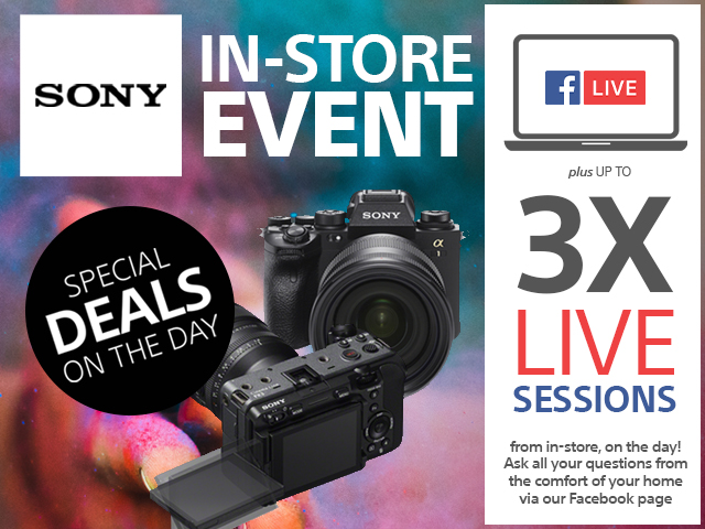 In-Store Event featuring Live Online Demonstrations