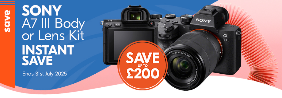 Sony A7 III Instant Save