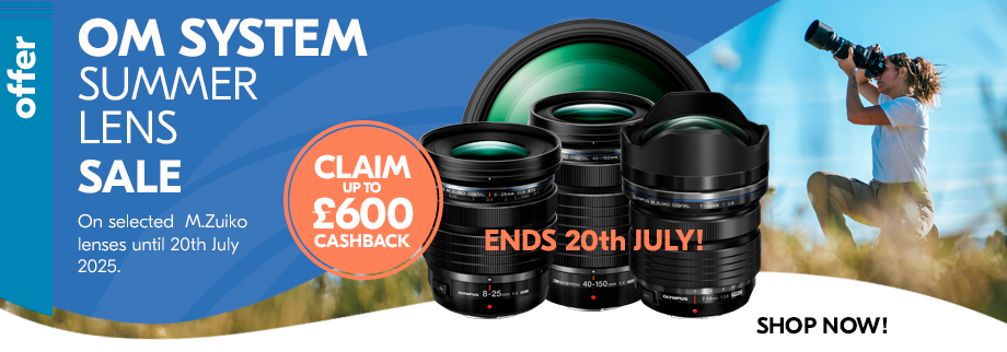 OM SYSTEM lens cashback 725