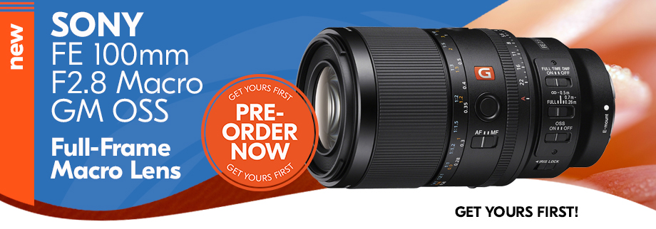 Sony FE 100mm F2.8 GM OSS Macro