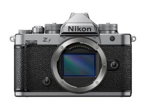 Nikon Z f Full Frame Mirrorless Camera Body in Silver Nikon Z f Full Frame Mirrorless Camera Body in Silver