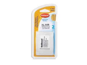 Hahnel HL-80b battery (replaces Olympus Li-80b ) Hahnel HL-80b battery (replaces Olympus Li-80b )