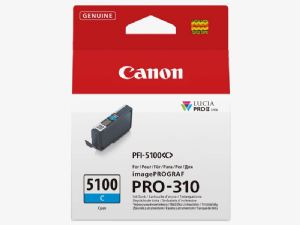 Canon PFI-5100C Cyan Ink Cartridge Canon PFI-5100C Cyan Ink Cartridge