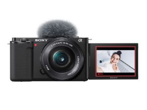 Sony ZV-E10 APS-C Mirrorless Vlogging Camera with E 16-50mm Power Zoom Lens
