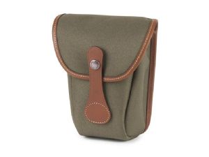 Billingham AVEA 8 End Pocket Sage FibreNyte / Tan Leather (Olive Lining)