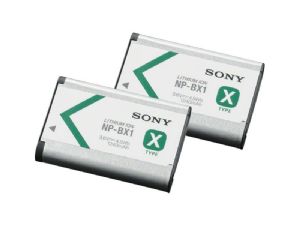 Sony NP-BX1 InfoLITHIUM X Type Rechargeable Battery Twin Pack Sony NP-BX1 InfoLITHIUM X Type Rechargeable Battery Twin Pack