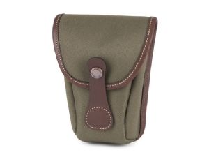 Billingham AVEA 7 End Pocket Sage FibreNyte / Chocolate Leather (Olive Lining)