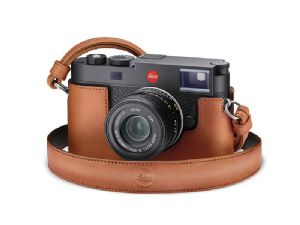 Leica Leather Carrying Strap Cognac