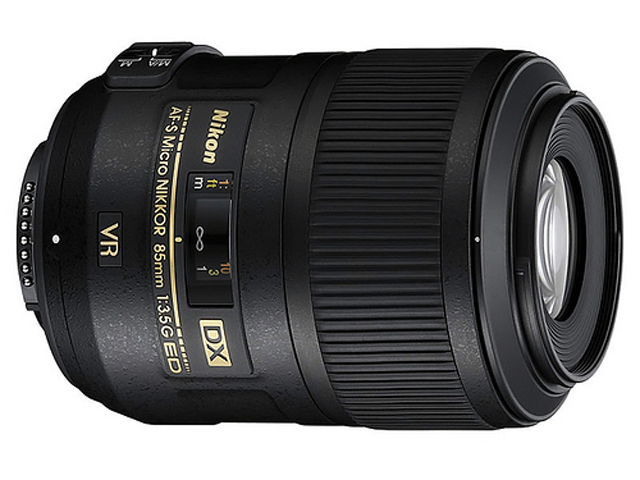 Nikon 85mm f/3.5 VR AF-S DX G ED Micro NIKKOR