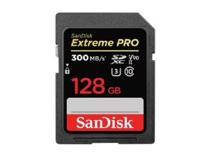 Sandisk Extreme Pro 128GB 300MB/s UHS-II SDXC Card