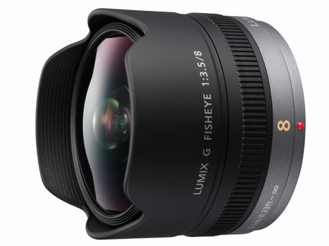 Panasonic Lumix G 8mm f3.5 Fisheye (H-F008E) Panasonic Lumix G 8mm f3.5 Fisheye (H-F008E)