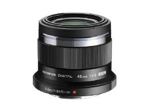 Olympus M.ZUIKO DIGITAL 45mm F1.8 Lens - Black Olympus M.ZUIKO DIGITAL 45mm F1.8 Lens - Black