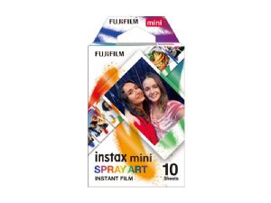 Fujifilm instax Mini Film Spray Art Frame (10 Shots) Fujifilm instax Mini Film Spray Art Frame (10 Shots)