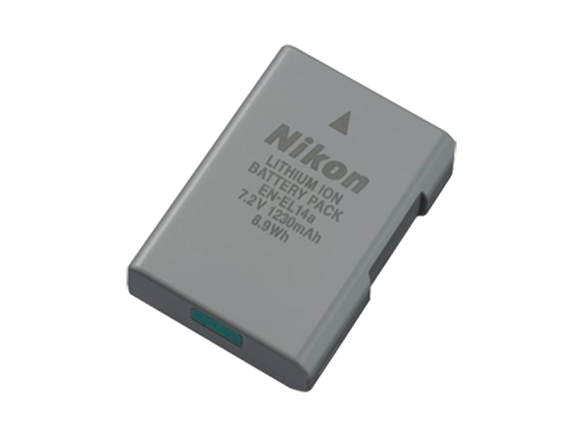 Nikon EN-EL14a Lithium Ion Battery