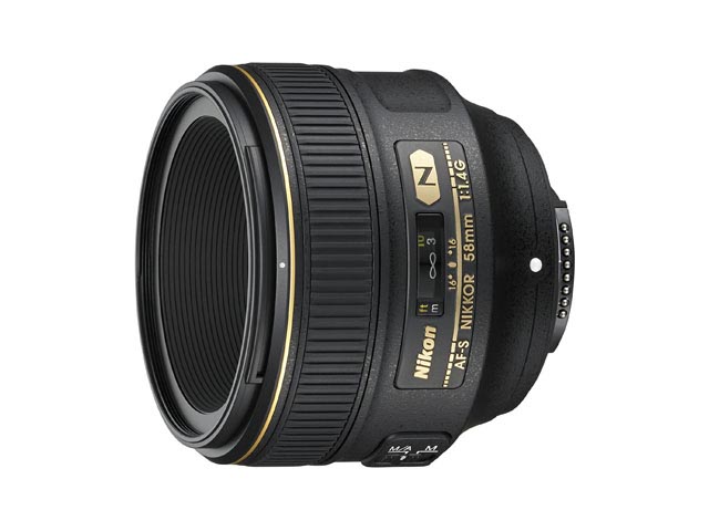 Nikon 58mm f/1.4 G AF-S NIKKOR Nikon 58mm f/1.4 G AF-S NIKKOR