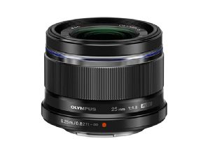 Olympus M.ZUIKO DIGITAL 25mm F1.8 Lens - Black Olympus M.ZUIKO DIGITAL 25mm F1.8 Lens - Black