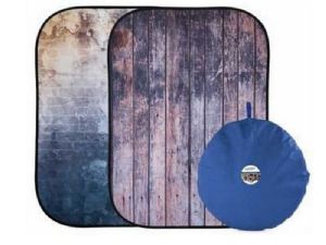 Lastolite 'Derelict Wall/Wooden Fence' Collapsible Urban Background 1.5 x 2.1m LB5715 Lastolite 'Derelict Wall/Wooden Fence' Collapsible Urban Background 1.5 x 2.1m LB5715