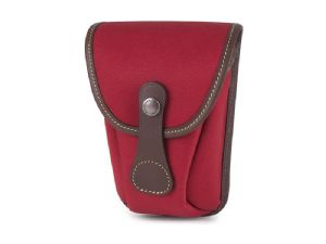 Billingham AVEA 7 End Pocket Burgundy Canvas / Chocolate Leather (Chocolate Lining)