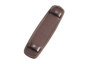 Billingham SP 40 Shoulder Pad Chocolate Leather / Antique Studs
