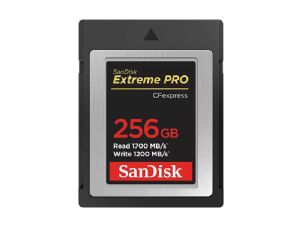 Sandisk Extreme Pro 256GB CFexpress (1700MB/Sec) Memory Card Sandisk Extreme Pro 256GB CFexpress (1700MB/Sec) Memory Card