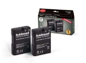 Hahnel HL-EL14 Battery TWIN Pack for Nikon cameras