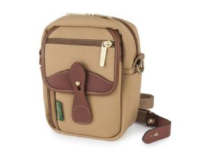 Billingham Compact Stowaway Khaki Canvas / Tan Leather (Olive Lining)