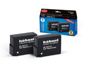 Hahnel HL-PLC12 Battery TWIN Pack for Panasonic cameras replaces DMW-BLC12 batteries Hahnel HL-PLC12 Battery TWIN Pack for Panasonic cameras replaces DMW-BLC12 batteries