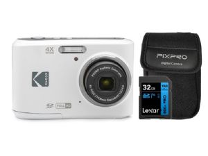 Kodak PIXPRO FZ45 | Digital Camera - White Bundle